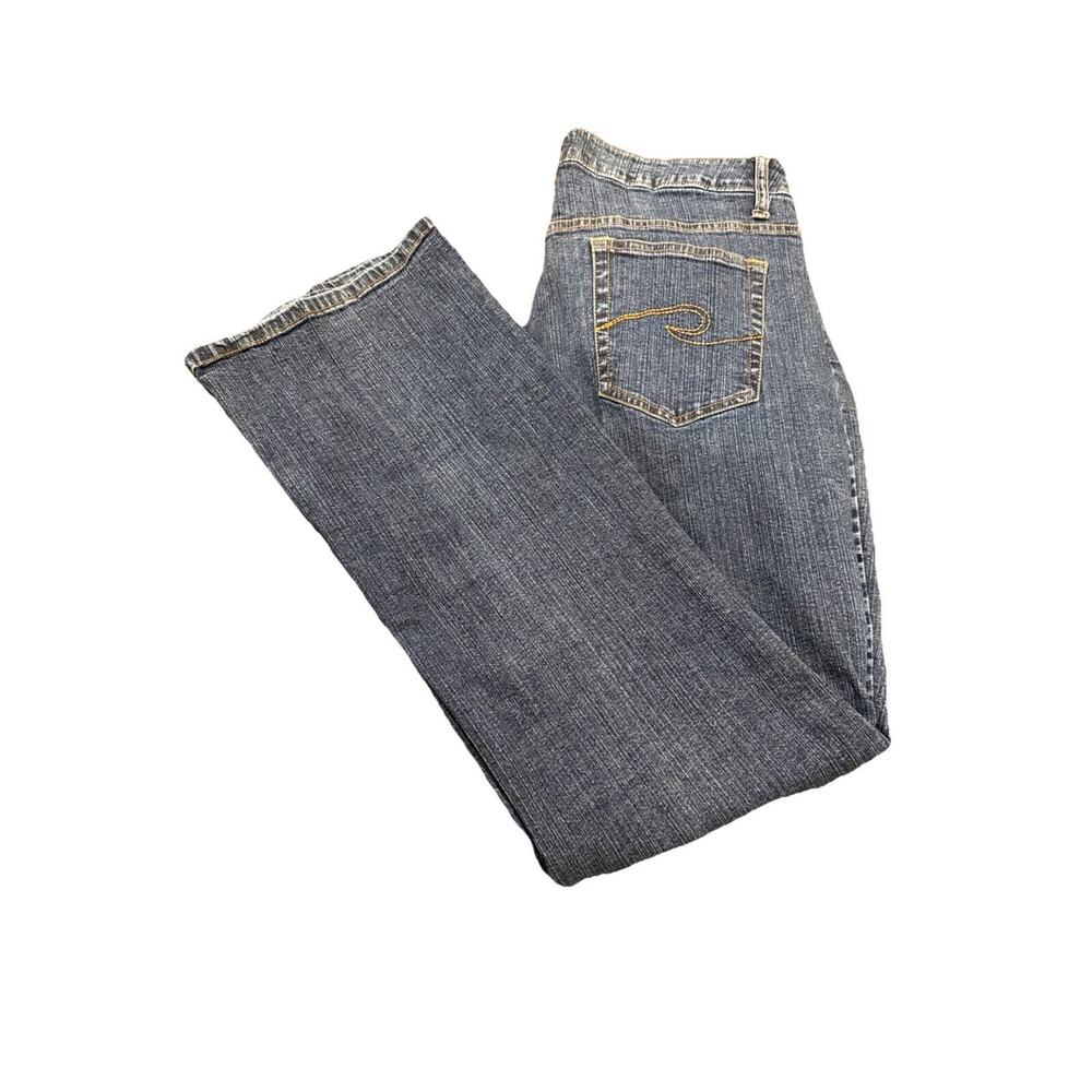 Rider's Jeans Women's Size 14 Long Bootcut Stretch Mid Rise Denim